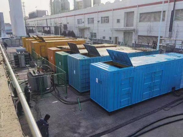 舒兰柴油发电机出租案例展示